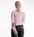 Blackfort Equestrian blush pink long sleeve cool mesh base layer rose gold zip