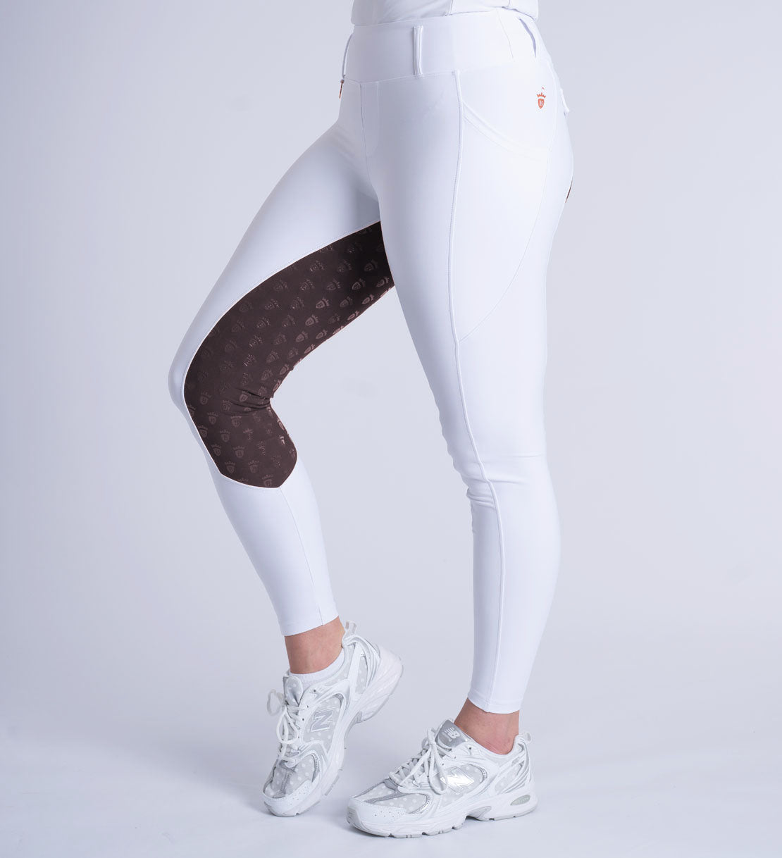 White & Chocolate Riding Breggings 3.0