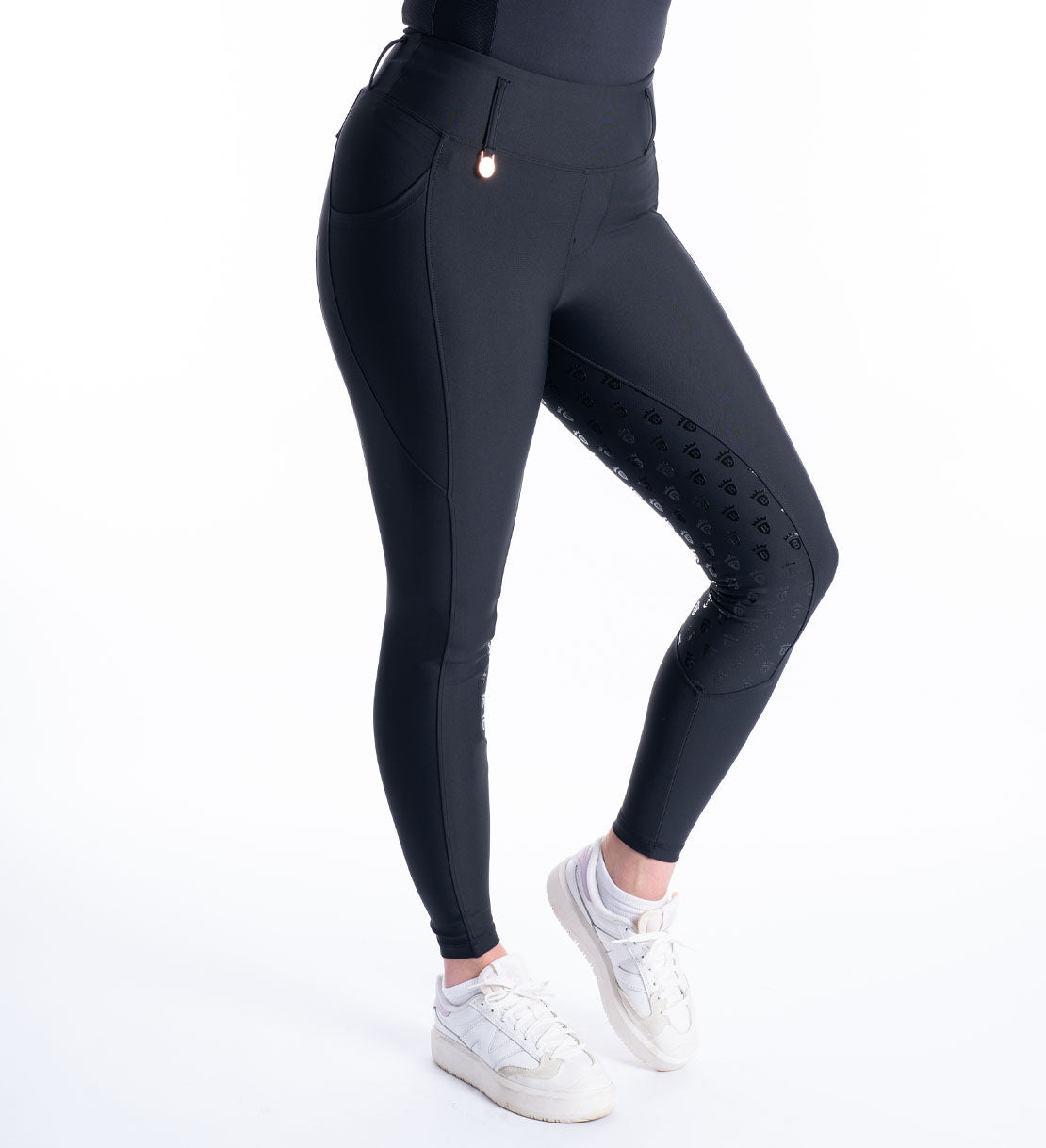 Black & Rose Gold Riding Breggings