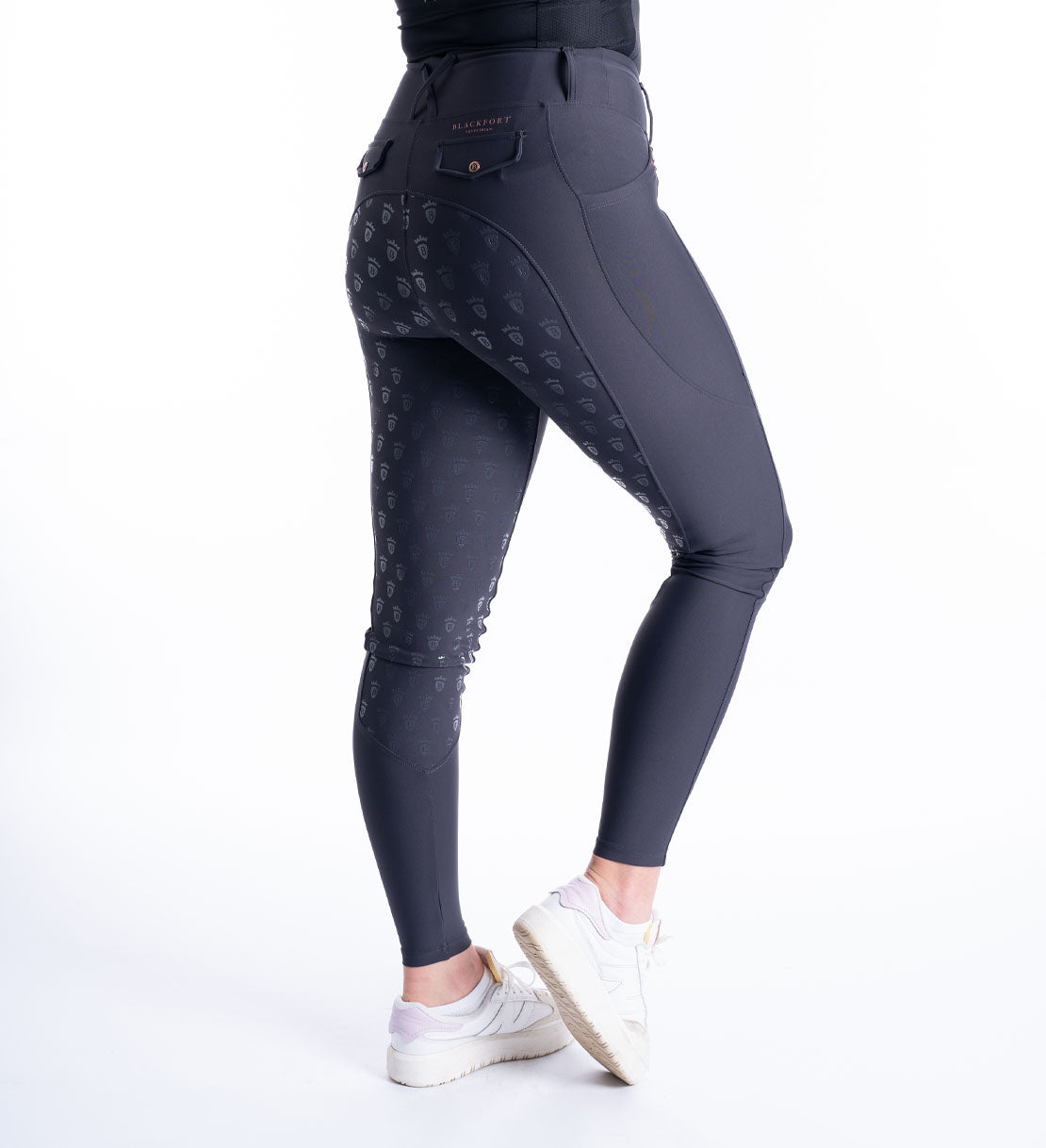 Grey & Rose Gold Riding Breggings