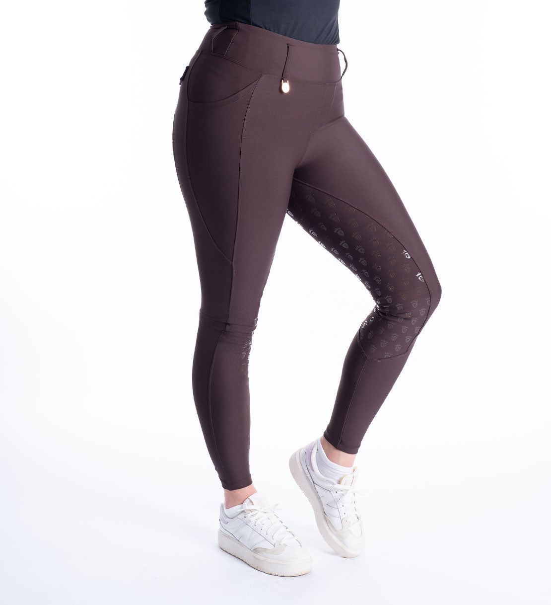 Chocolate & Rose Gold Riding Breggings