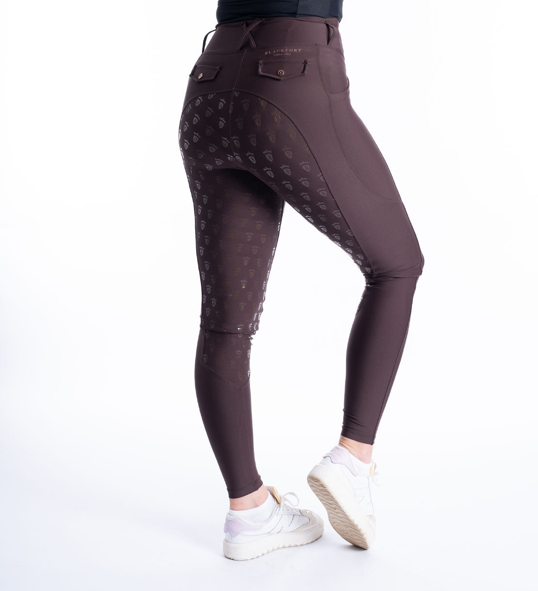 Chocolate & Rose Gold Riding Breggings
