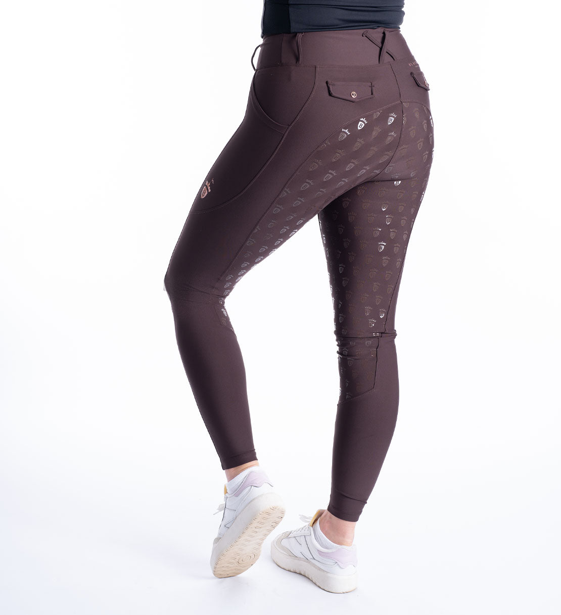 Chocolate & Rose Gold Riding Breggings