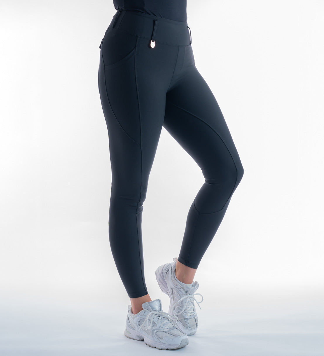 Black Non Silicone Riding Breggings