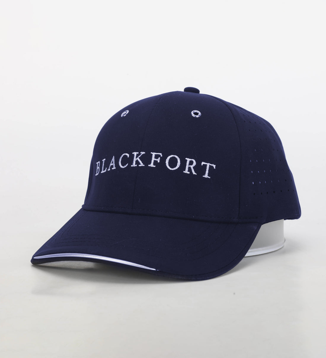 Navy &amp; Silver 3D Mesh Baseball Cap
