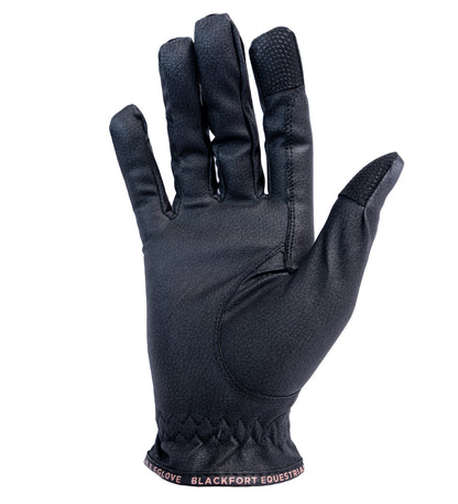 Black &amp; Rose Gold GripPro Elite Riding Glove