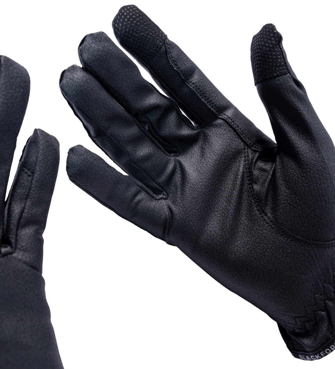 Black &amp; Silver GripPro Elite Riding Glove