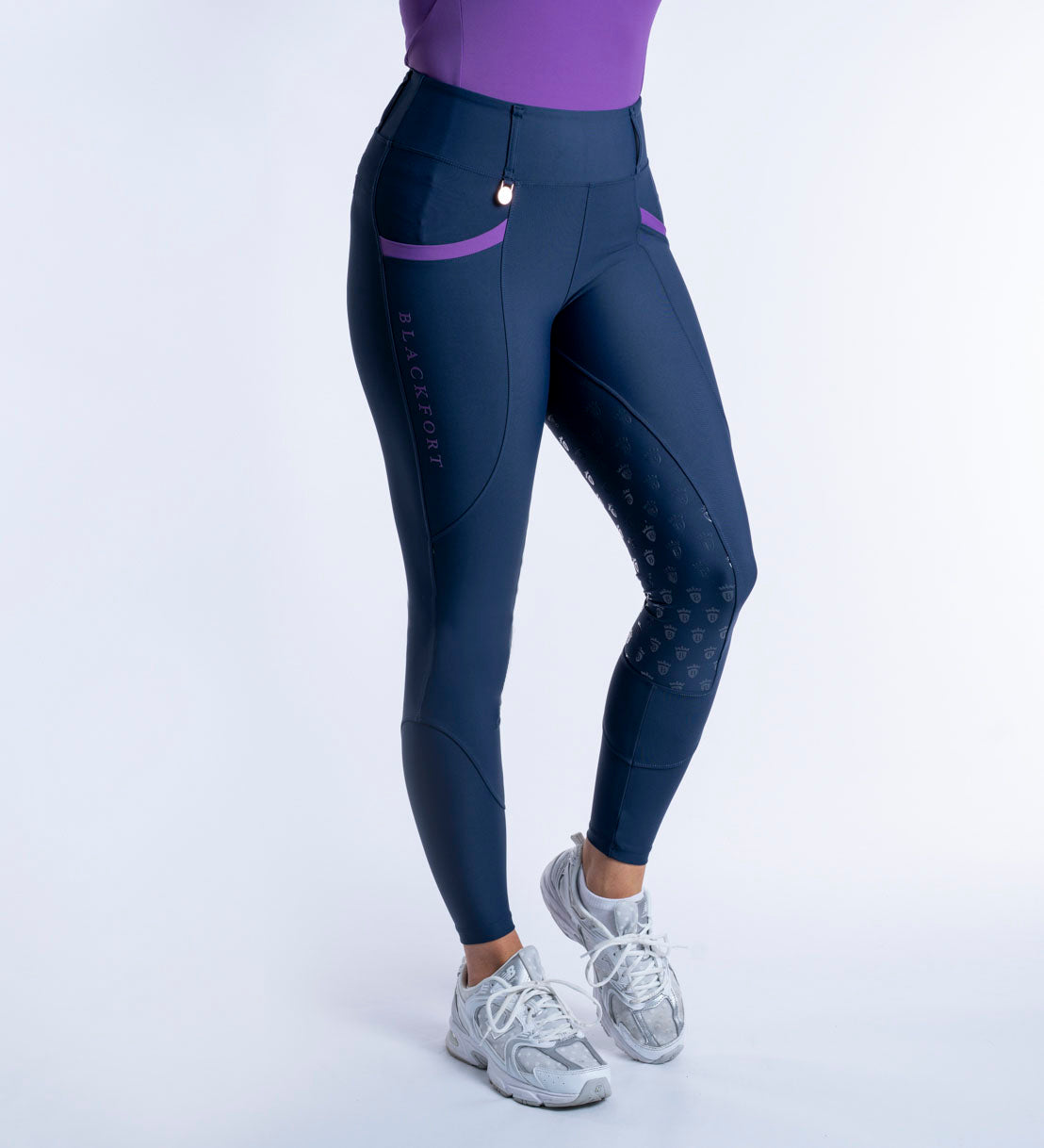 Navy / Bluebell Training Tights 3.0