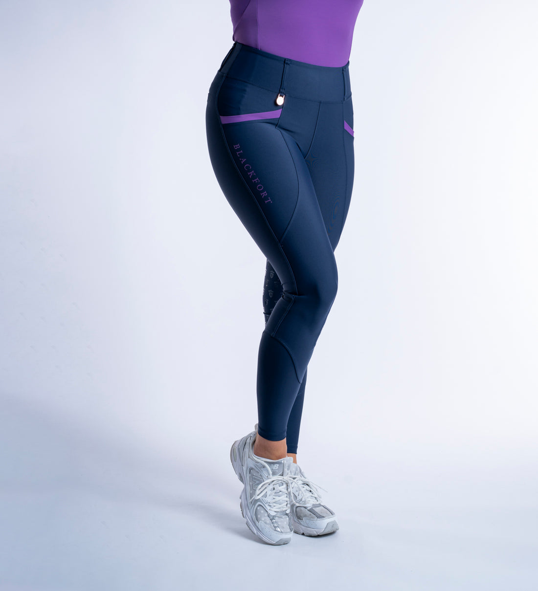 Navy / Bluebell Training Tights 3.0