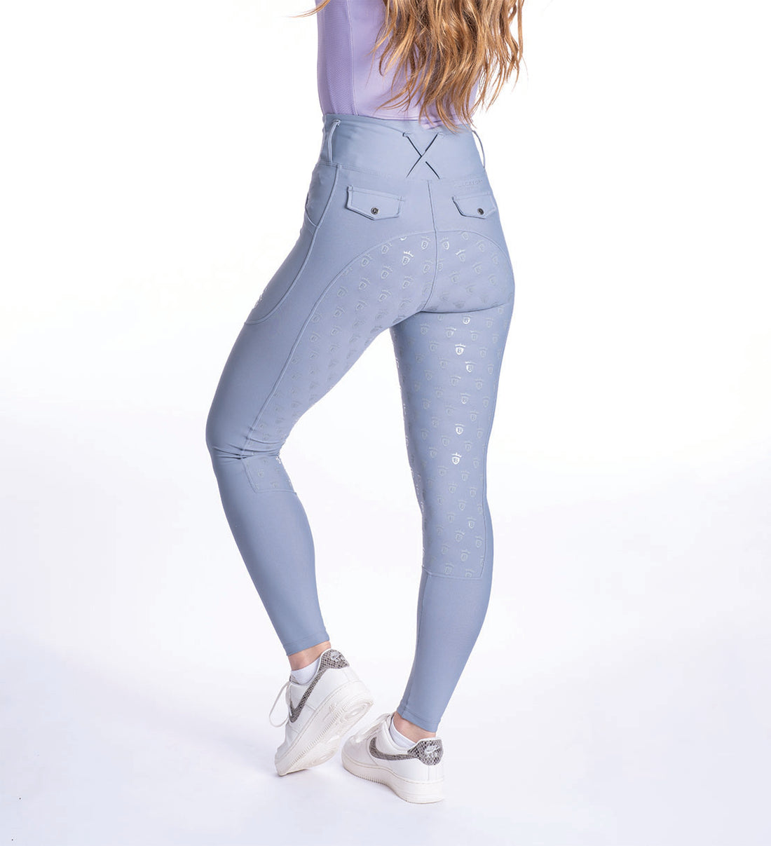 Grey and Silver Riding Breggings