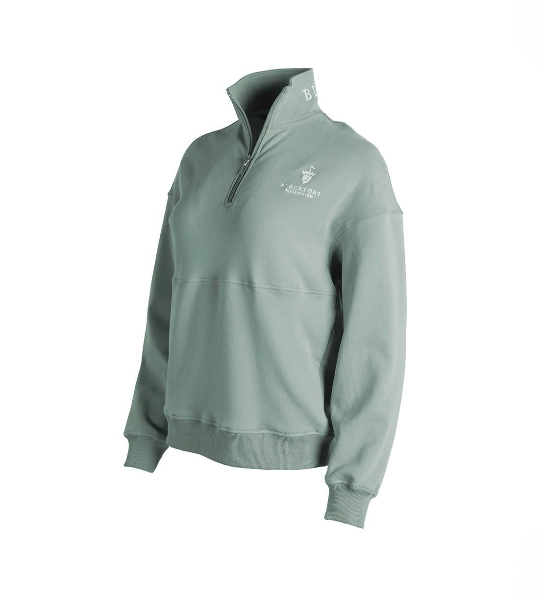 Ella Quarter Zip Sage