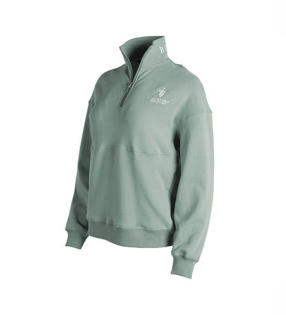 Ella Quarter Zip Sage