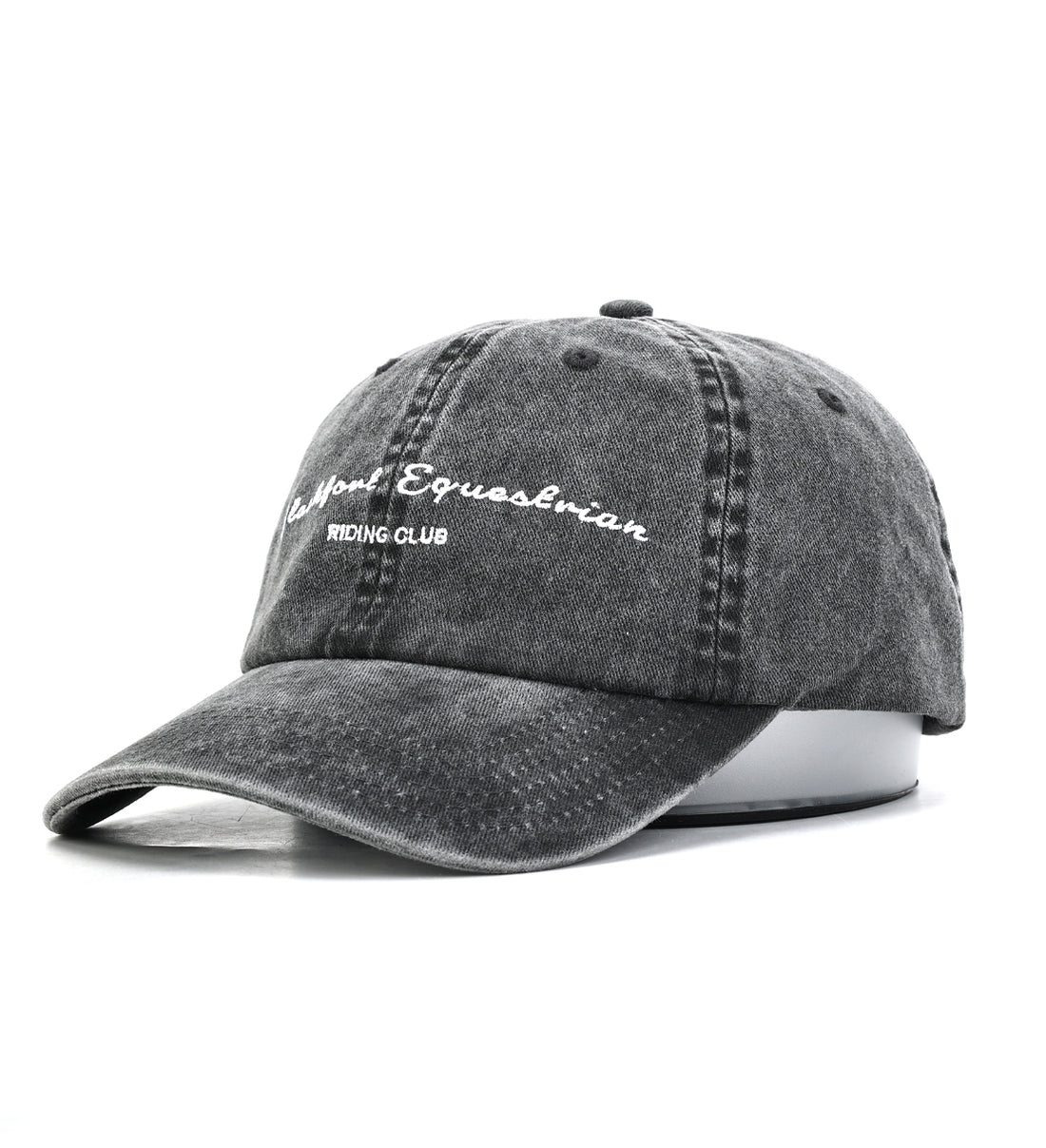 Black Washed Denim - Blackfort Riding Club Baseball Cap