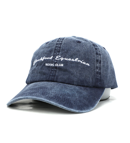 Navy Washed Denim - Blackfort Riding Club Baseball Cap