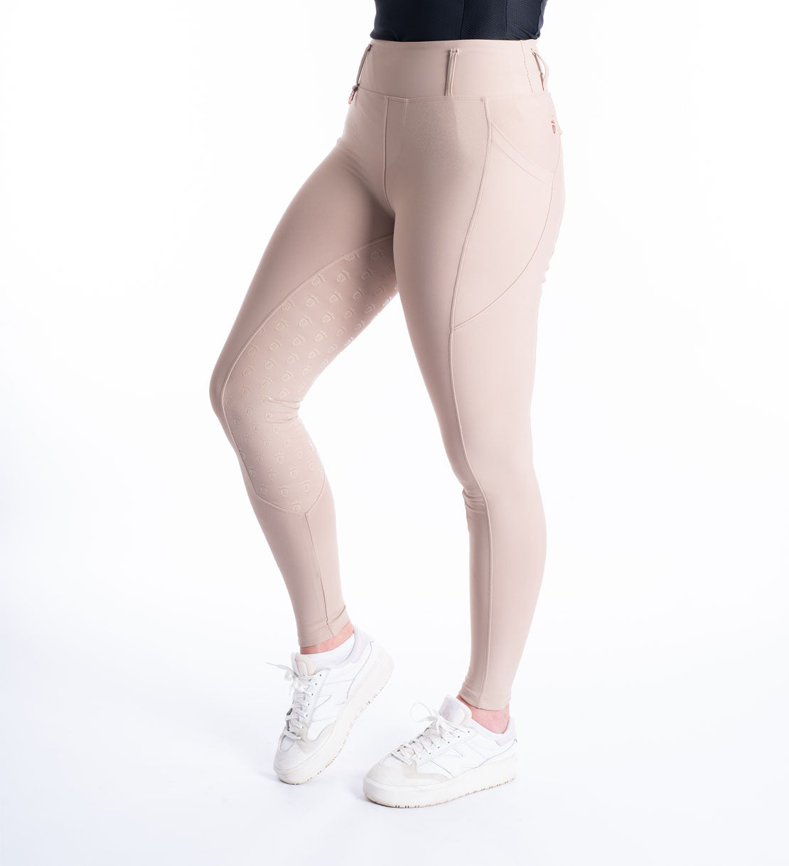 Beige &amp; Rose Gold Riding Breggings 3.0