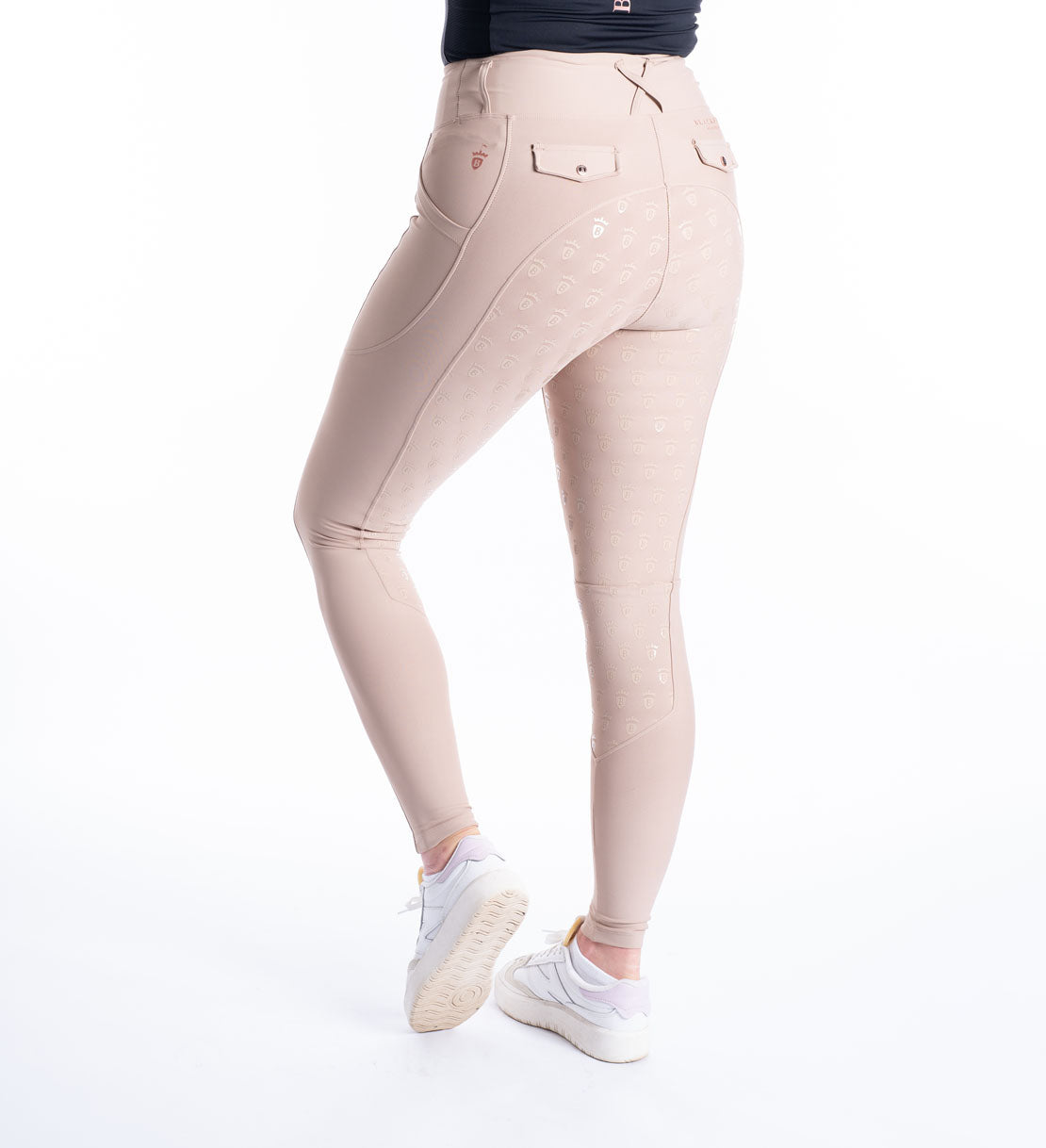 Beige &amp; Rose Gold Riding Breggings 3.0