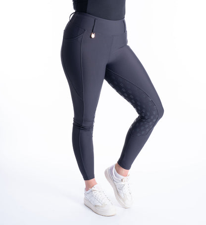 Grey &amp; Rose Gold Riding Breggings
