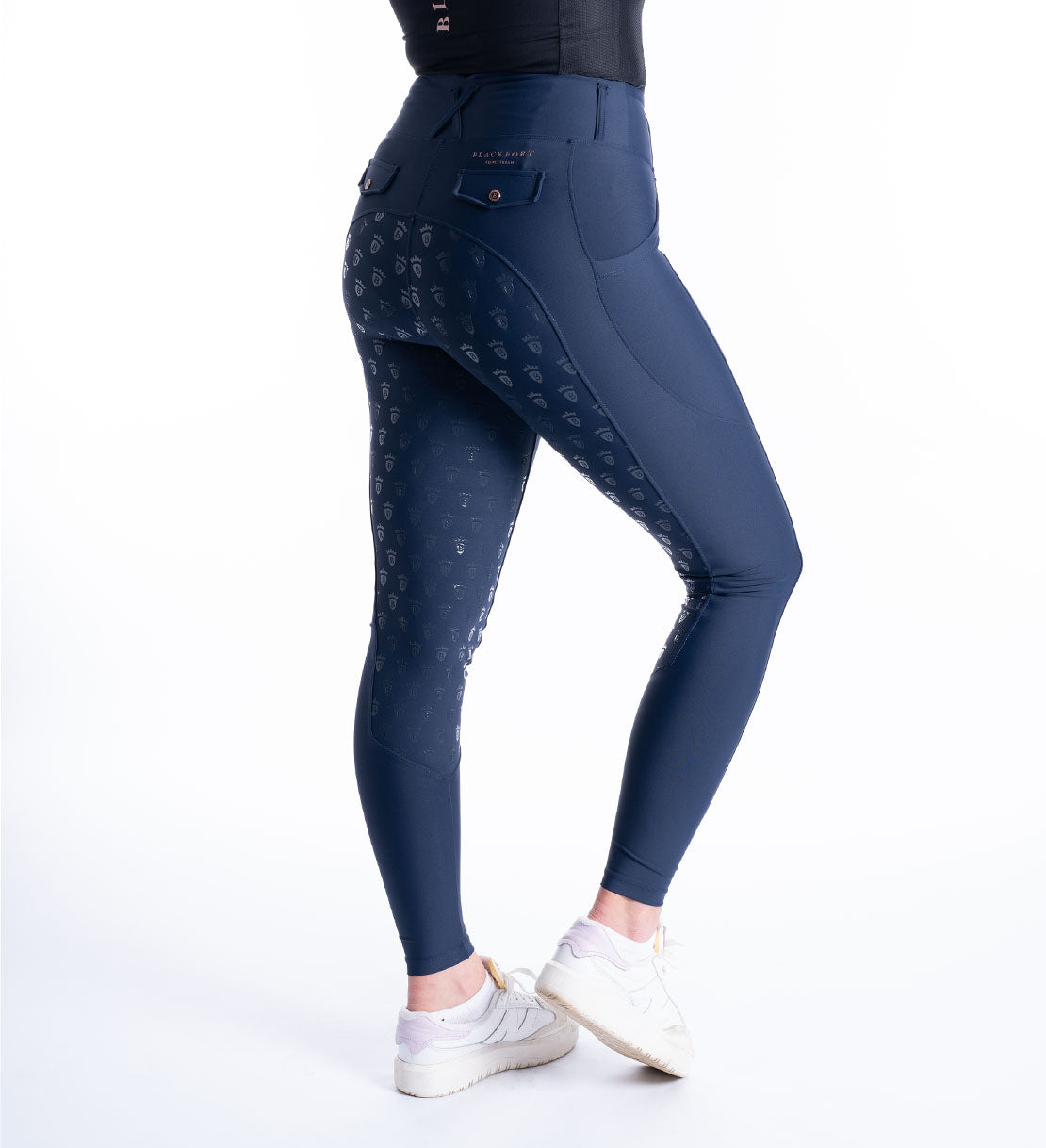 Navy &amp; Rose Gold Riding Breggings