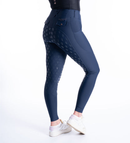 Navy &amp; Rose Gold Riding Breggings