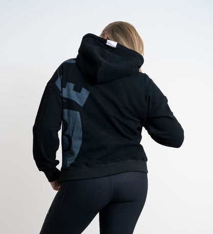 Grace Black &amp; Pink Hoodie