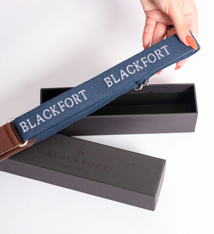 Blackfort Black Leather Signature Belt