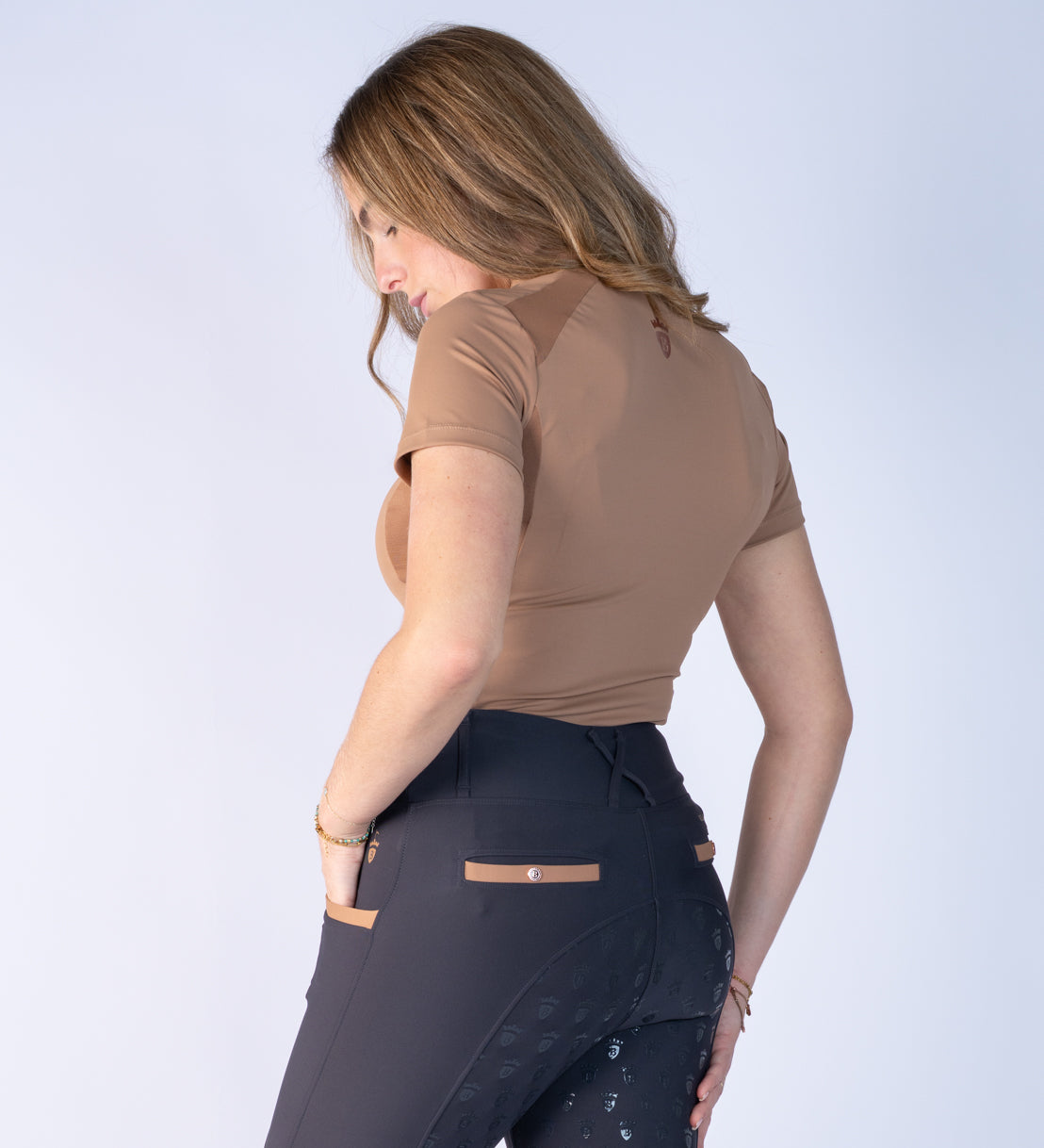 Caramel Cool Mesh Base Layer - Short Sleeve