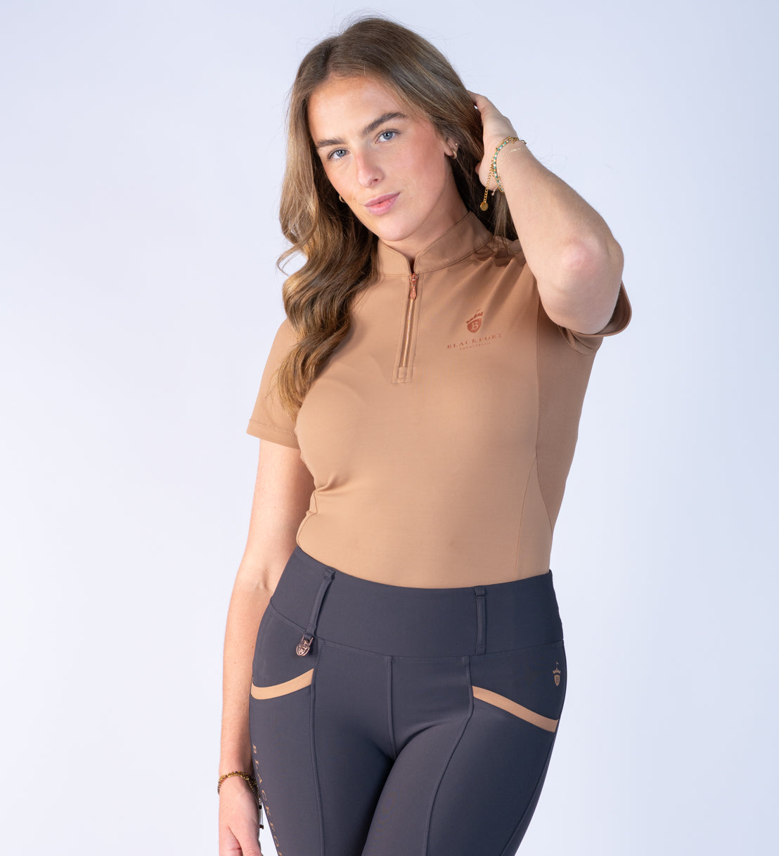 Caramel Cool Mesh Base Layer - Short Sleeve