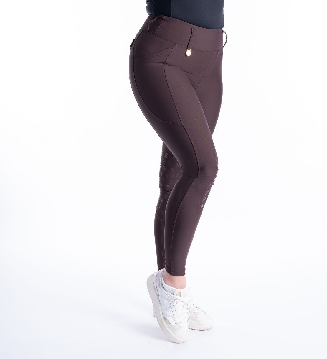 Chocolate &amp; Rose Gold Riding Breggings