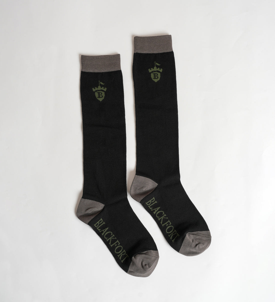 Black &amp; Forest Blackfort Equestrian Socks