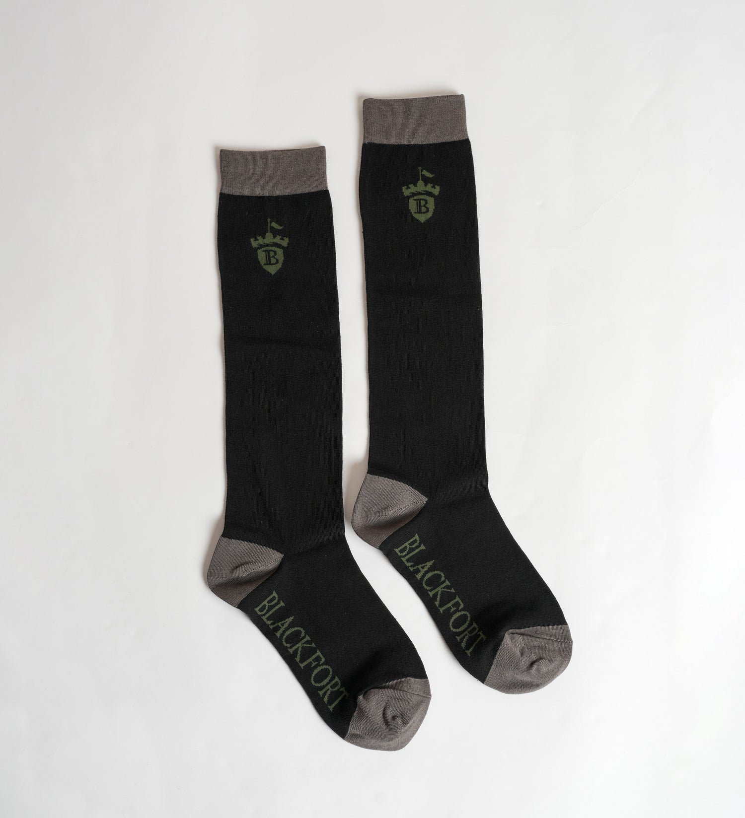 Black &amp; Forest Blackfort Equestrian Socks