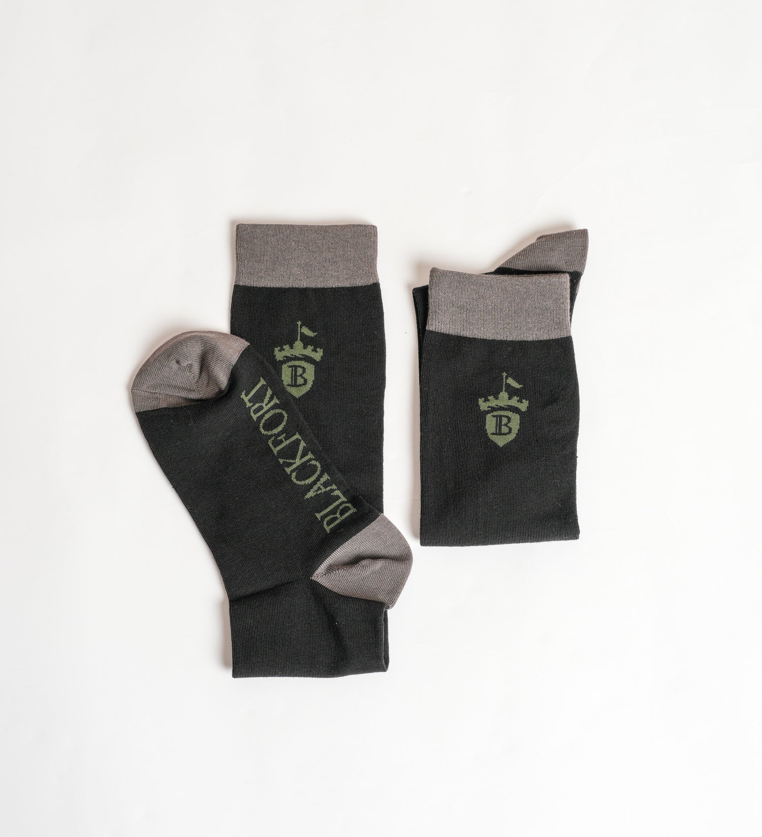 Black &amp; Forest Blackfort Equestrian Socks