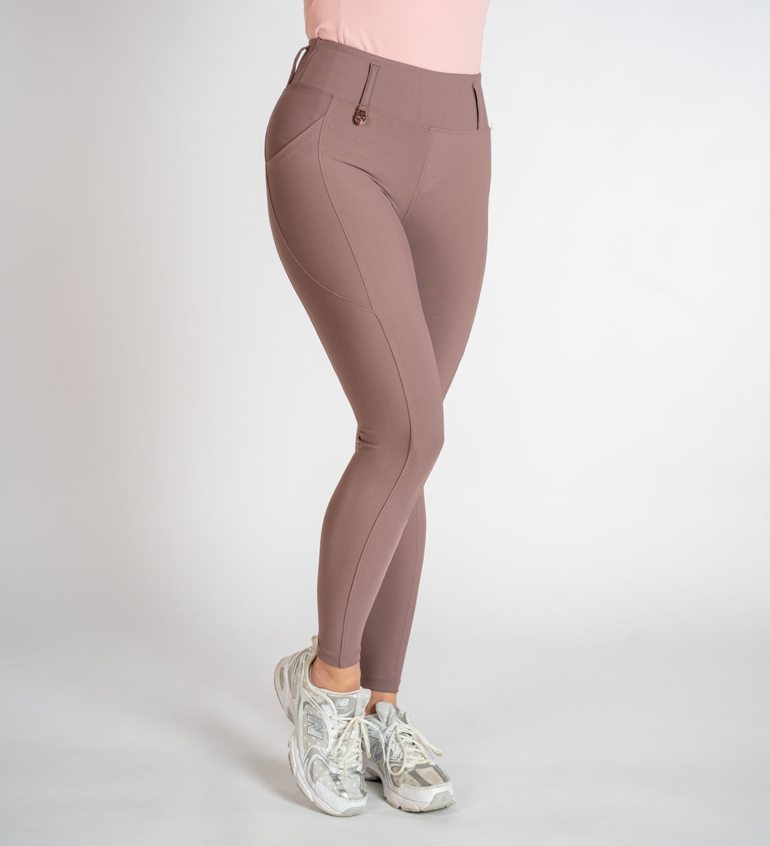 Mocha &amp; Rose Gold Riding Breggings