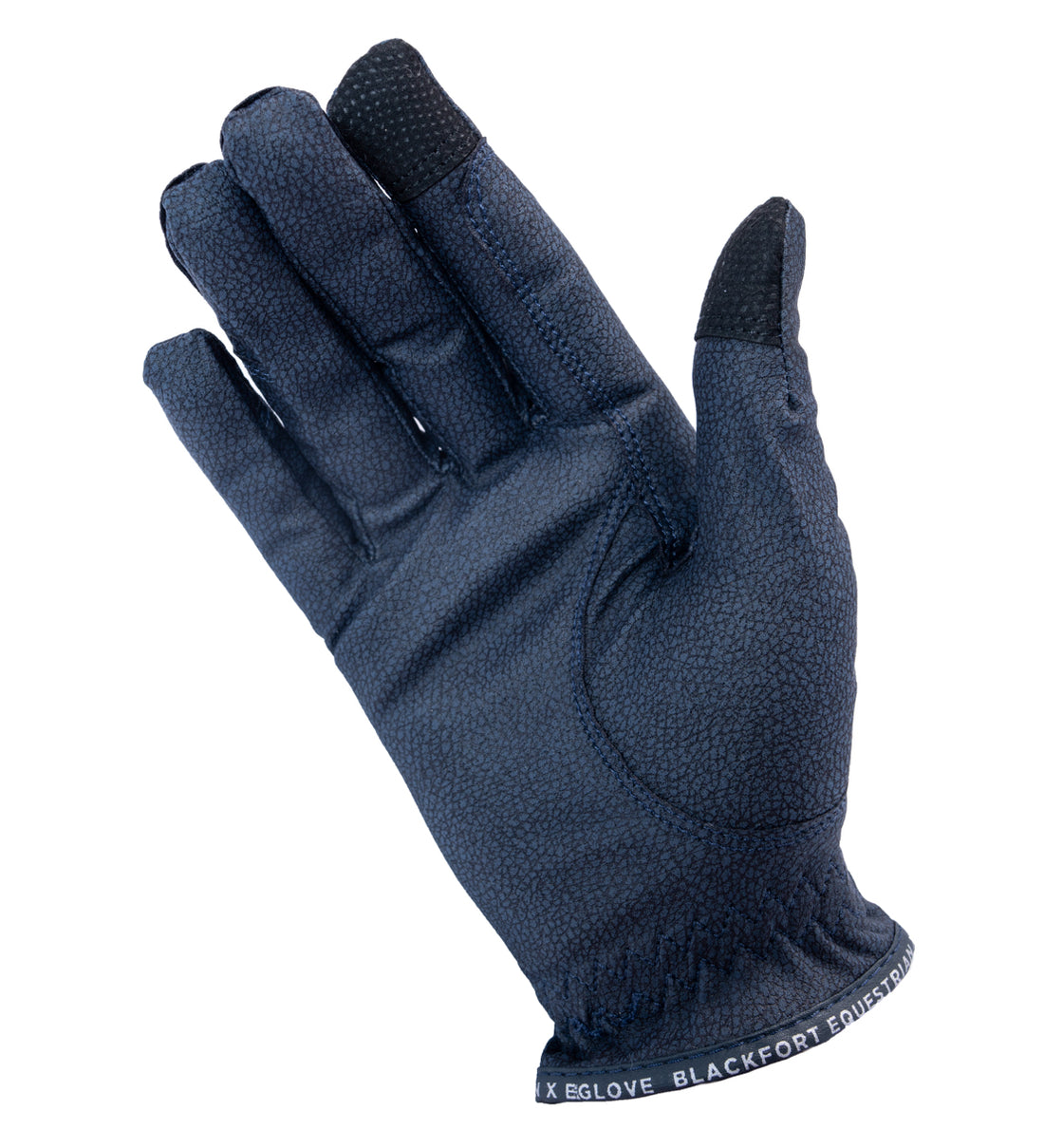 Navy &amp; Silver GripPro Elite Riding Glove