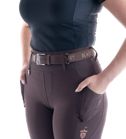 Blackfort Chocolate / Tan Leather Signature Belt