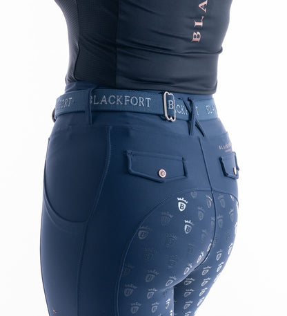 Blackfort Navy / Tan Leather Signature Belt