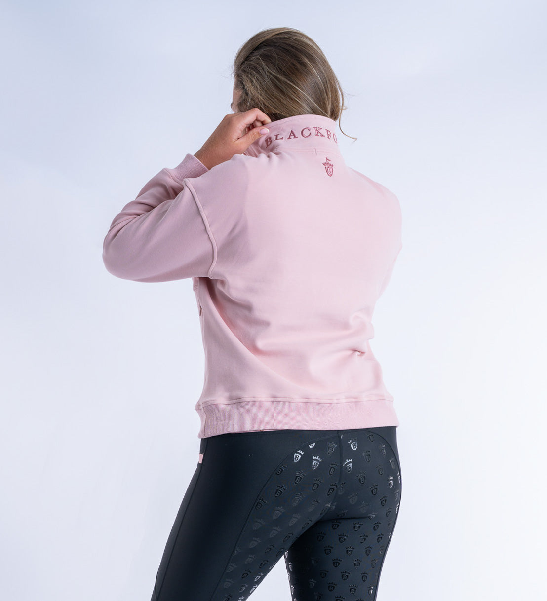Ella Quarter Zip Pink
