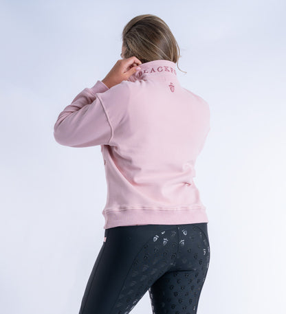 Ella Quarter Zip Pink