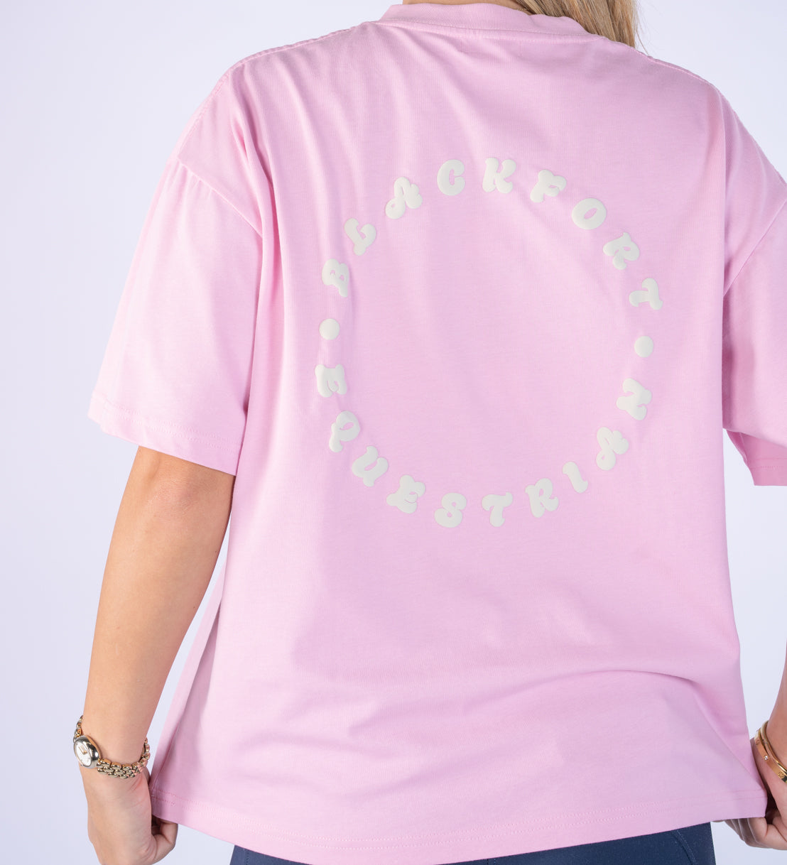 Pink Oversized T Shirt - Round the World