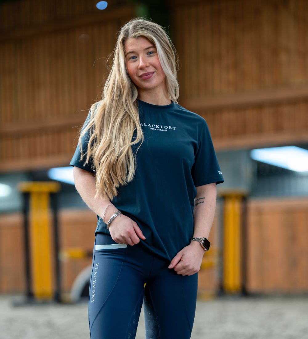 SportLuxe T Shirt - Navy 2.0