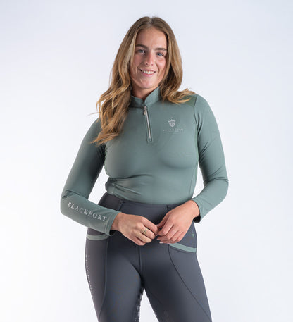 Sage Cool Mesh Base Layer - Long Sleeve AW25