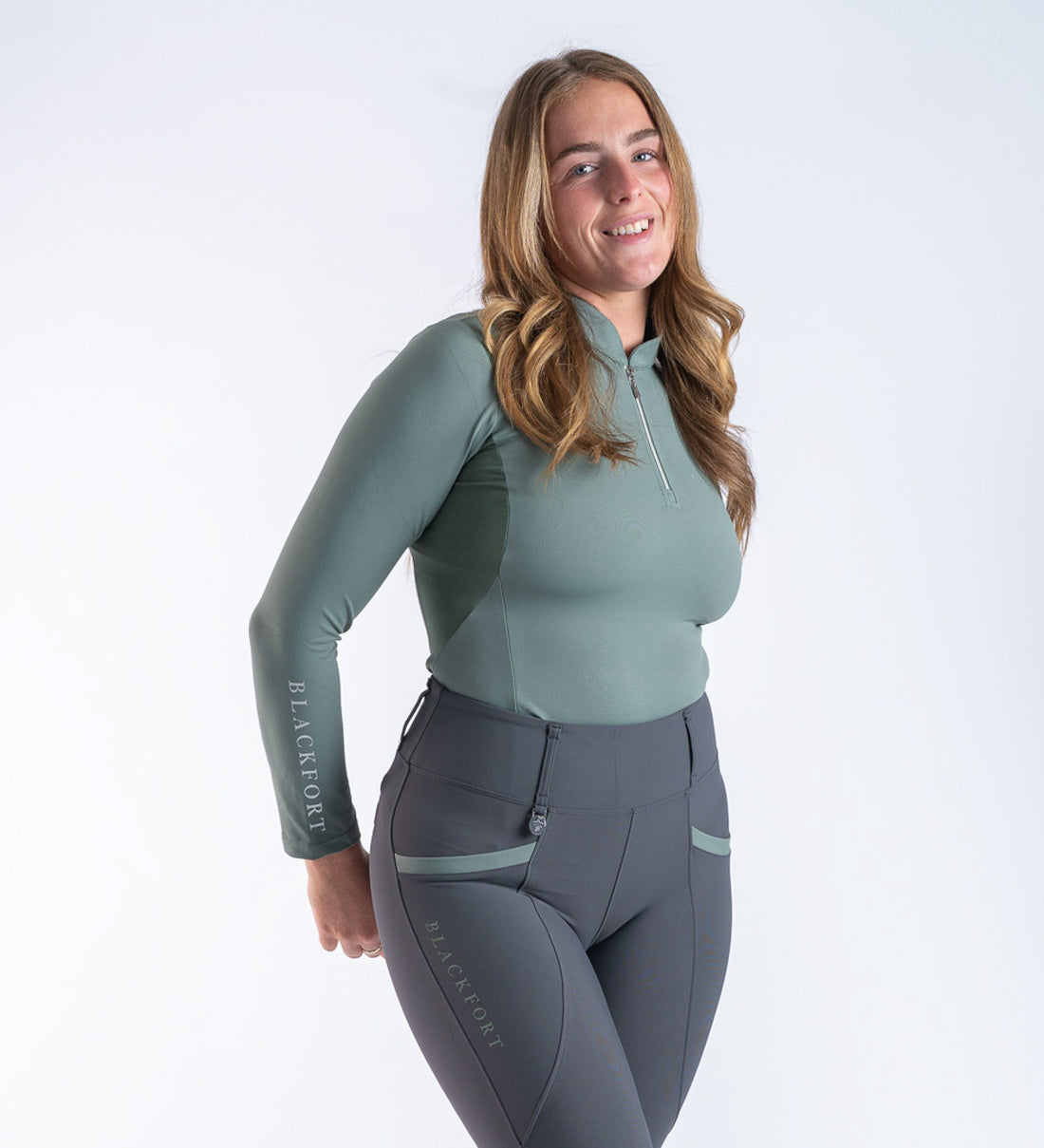Sage Cool Mesh Base Layer - Long Sleeve AW25