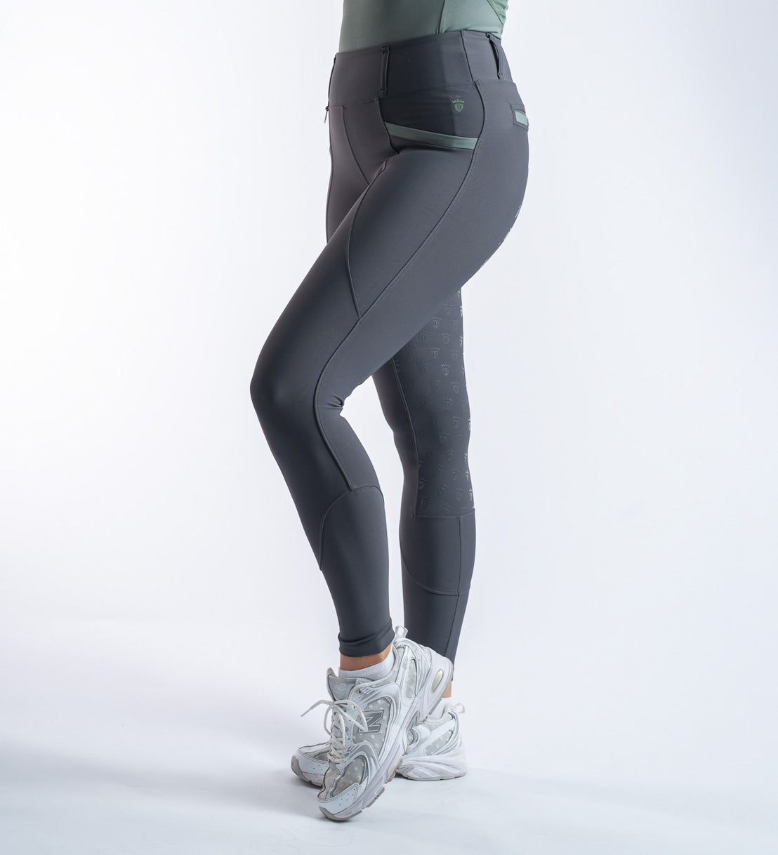 Grey / Sage Training Tights 3.0