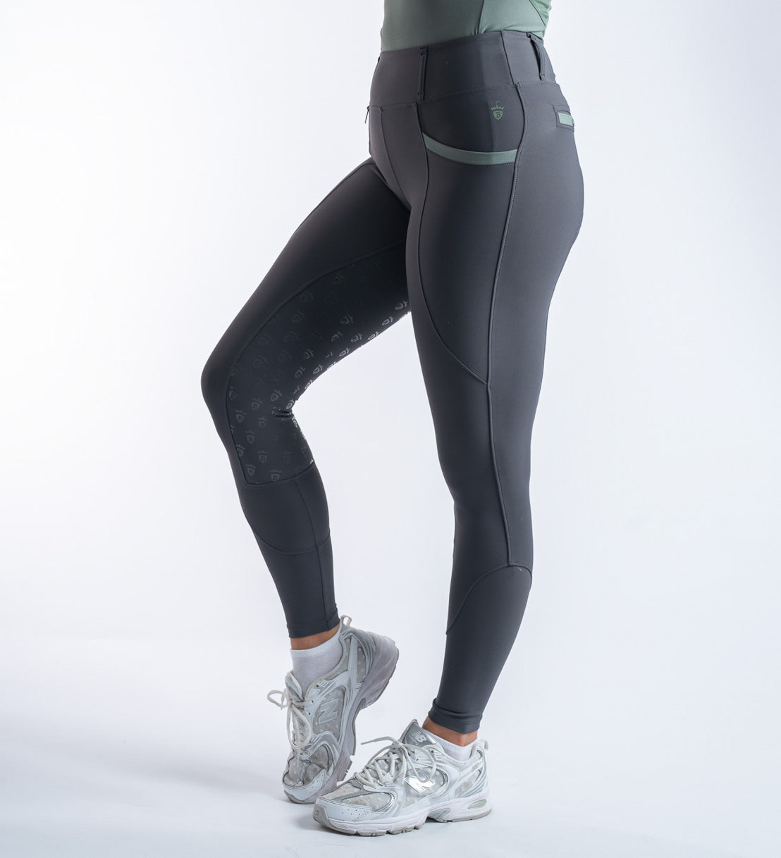 Grey / Sage Training Tights 3.0