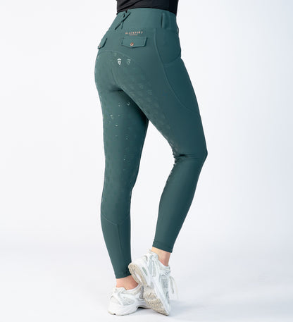 Green &amp; Rose Gold Riding Breggings