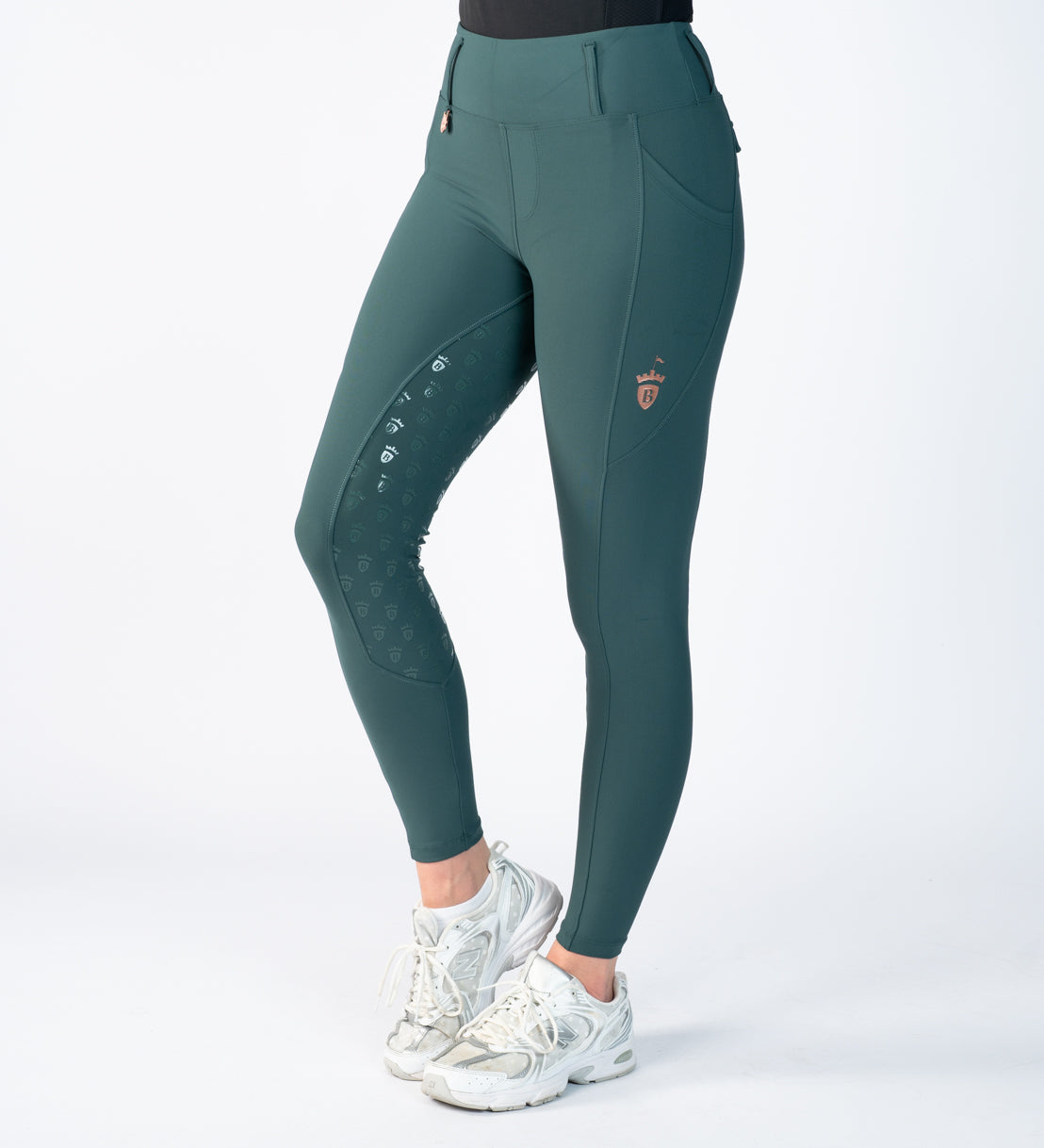 Green &amp; Rose Gold Riding Breggings